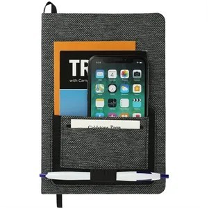 Mix 5.5'' x 8.5'' Vila RPET Bound Notebook