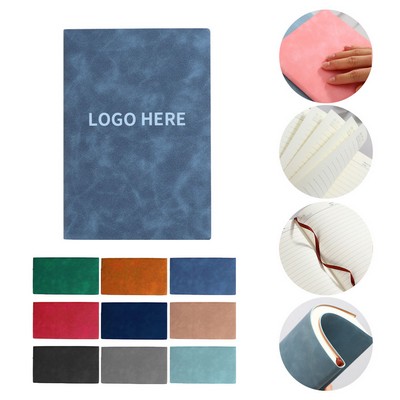 A6 Plush Cover Diary Notebook